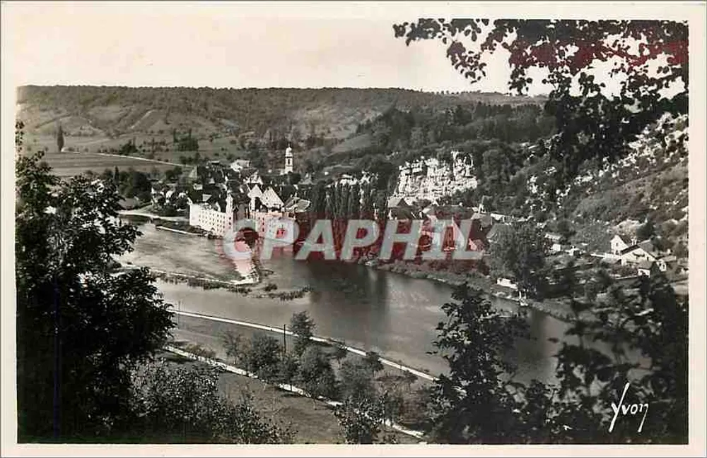 Besançon (Doubs) — A Vale do Doubs em Avanne — Les Éditions d'Art 'Yvon', Paris - Frente