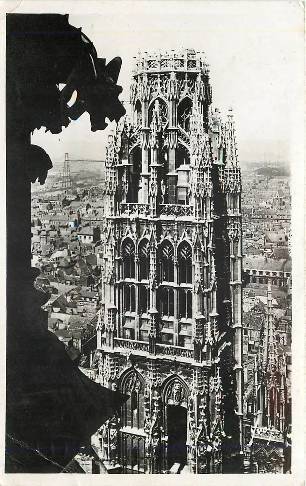 De Buttertoren — Rouen (Seine-Inf.) — Ongepubliceerde heruitgave Parijs 1939 - Voorkant