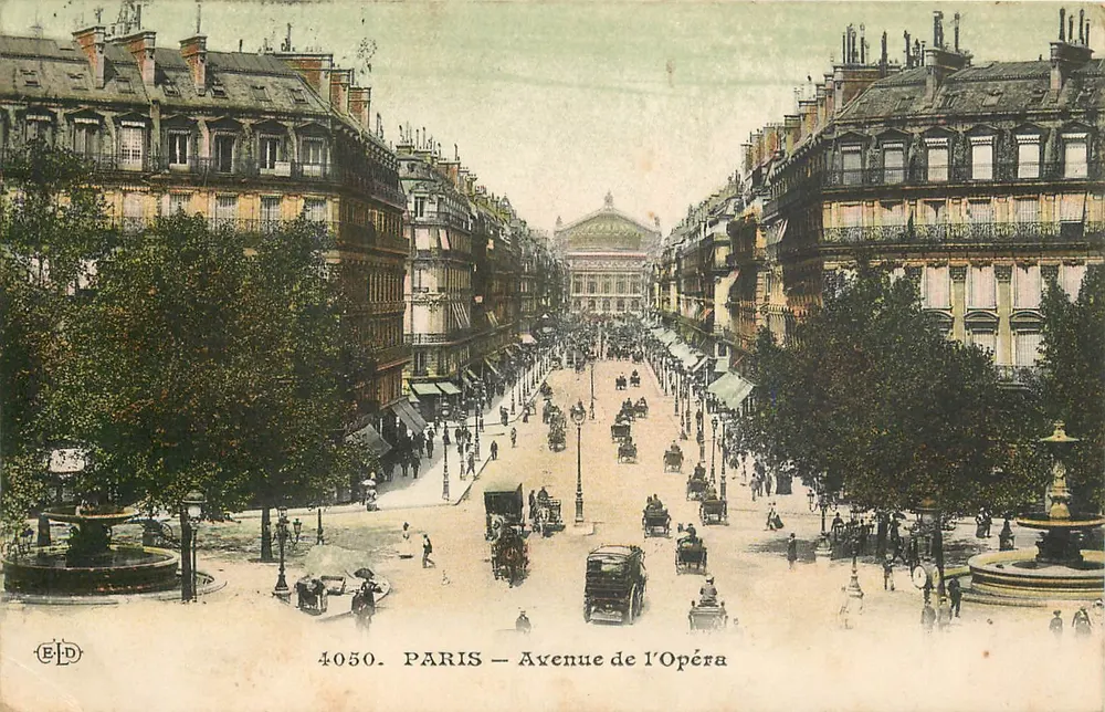 Paris — Avenue de l'Opéra — ELD, n° 4050 - Frente