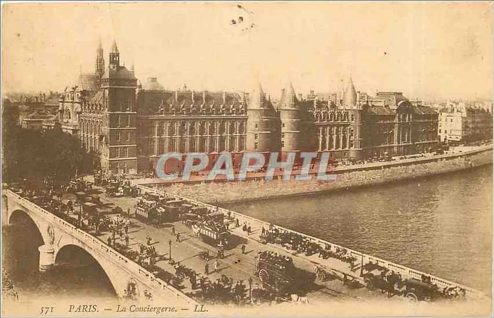 Paris — A Conciergerie — LL. n° 571 - Frente