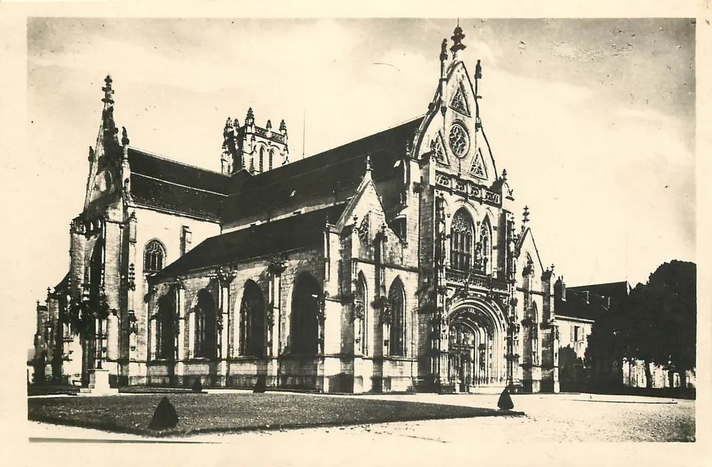 Bourg-en-Bresse — Igreja de Brou — Edições Charpil - Frente