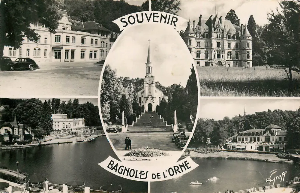 Bagnolles-de-l'Orne — Lembrete — Greff - Frente