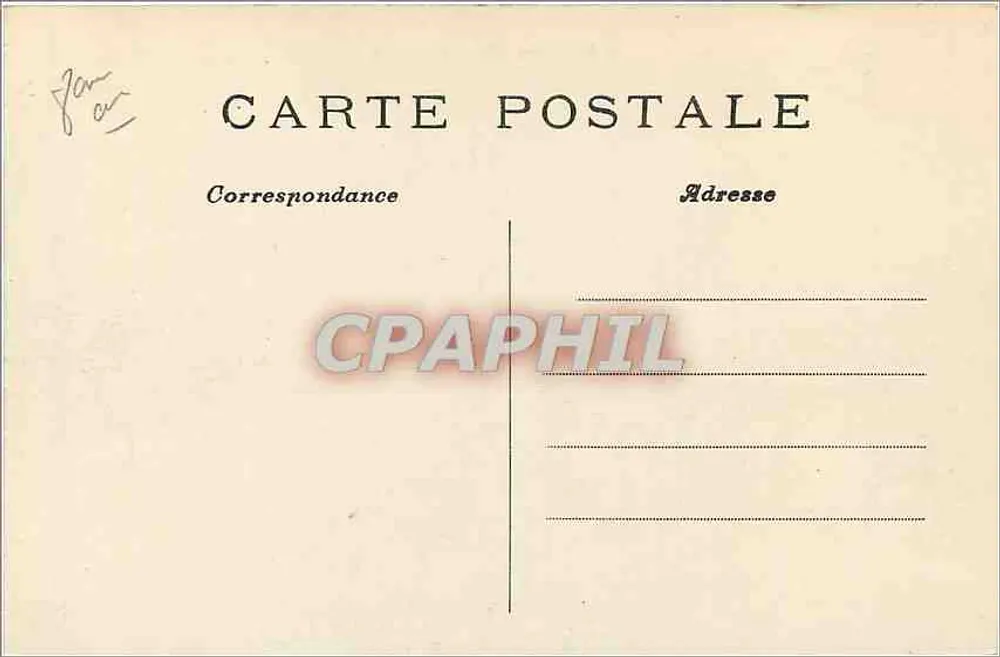 Paris (8e arrt) — Le Petit Palais des Champs-Élysées — C. M. - Verso