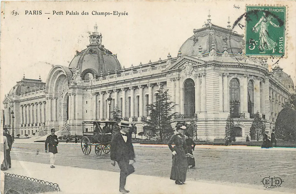 PARIS — Petit Palais dos Campos Elísios — EID - Frente