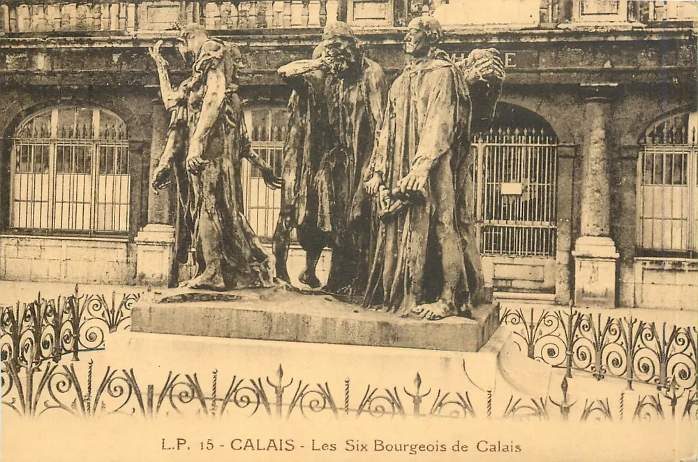 Calais — The Six Bourgeois of Calais — L.P. 15 - Front