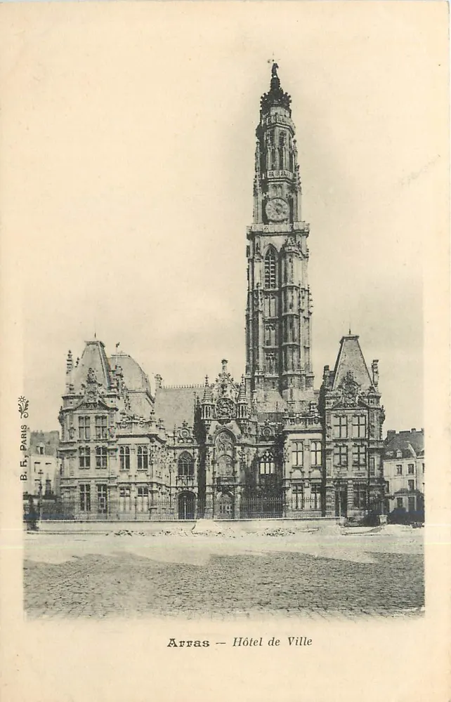 Arras — Hotel de Ville — B.R. Paris - Frente