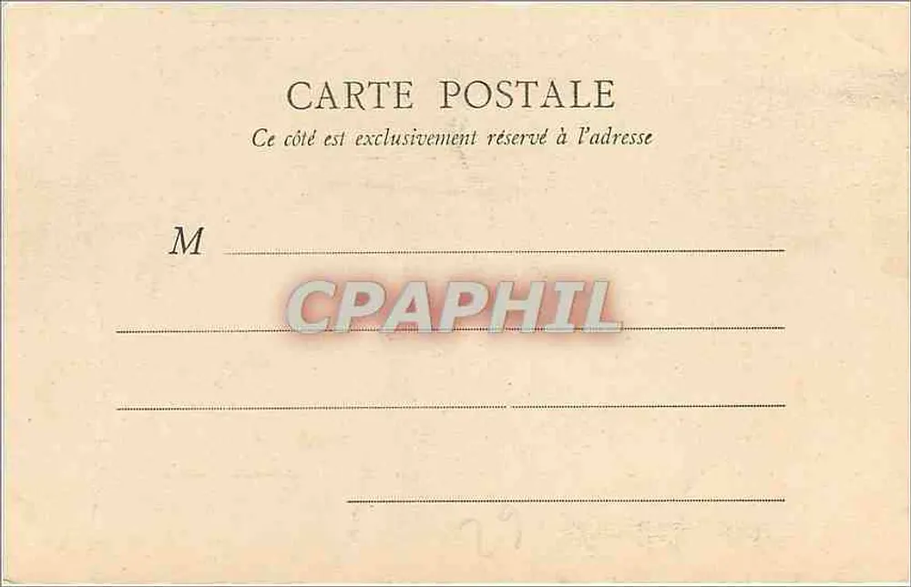 Arras — Hotel de Ville — B.R. Paris - Verso
