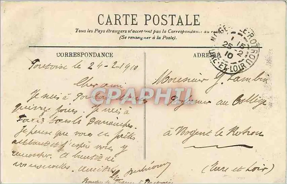 Calais — Os Seis Burgueses — LL. n°115 - Verso