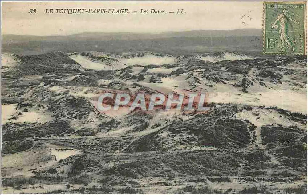 Le Touquet-Paris-Plage — As Dunas — J.L. - Frente