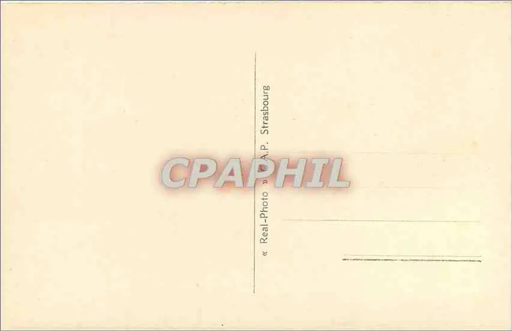 Lac d'Annecy-Talloires et Chapelle du Toron — éditeur A.P. Strasbourg, n° 151 - Verso