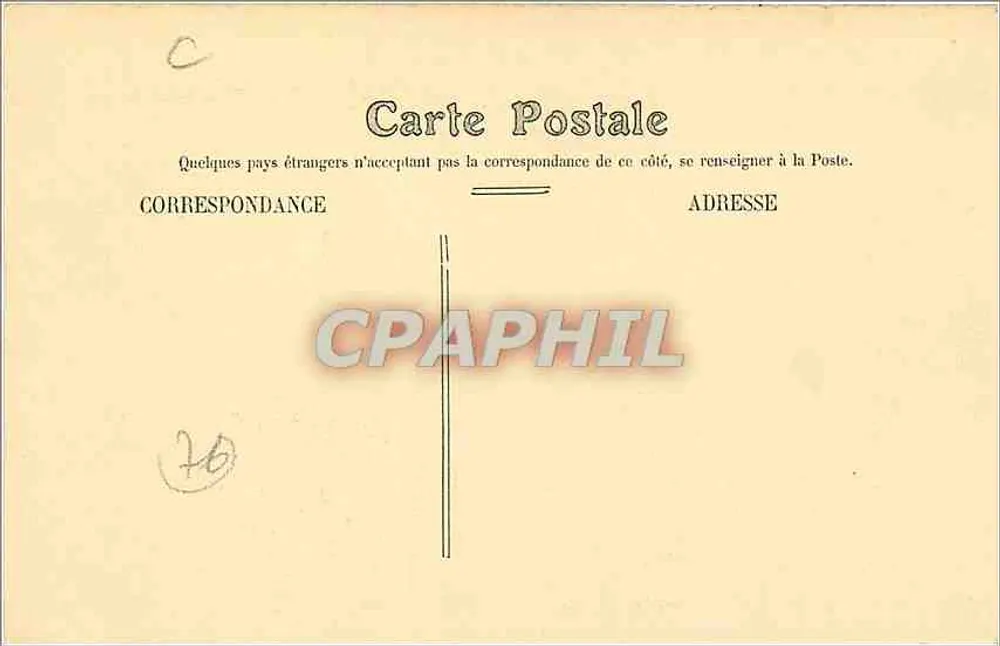 Le Havre — A Bolsa - Verso