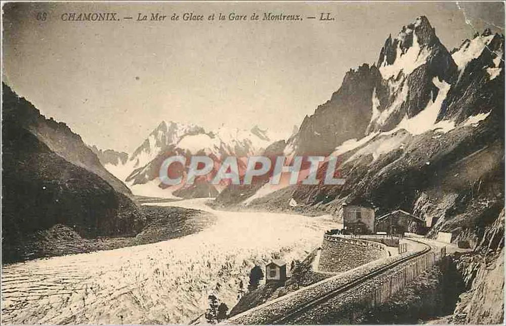 Chamonix — A Mar de Gelo e a Estação de Montreux — LL - Frente