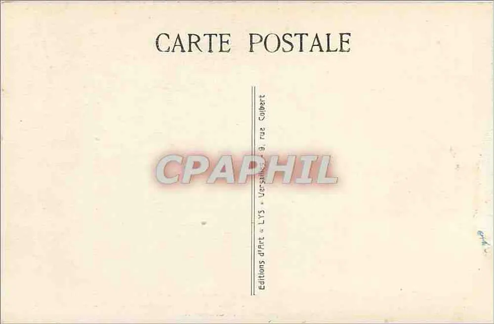 Versailles — Musée des Voitures — Voiture du Sacre de Charles X — éditeur : Éditions d'Art à Versailles - Verso