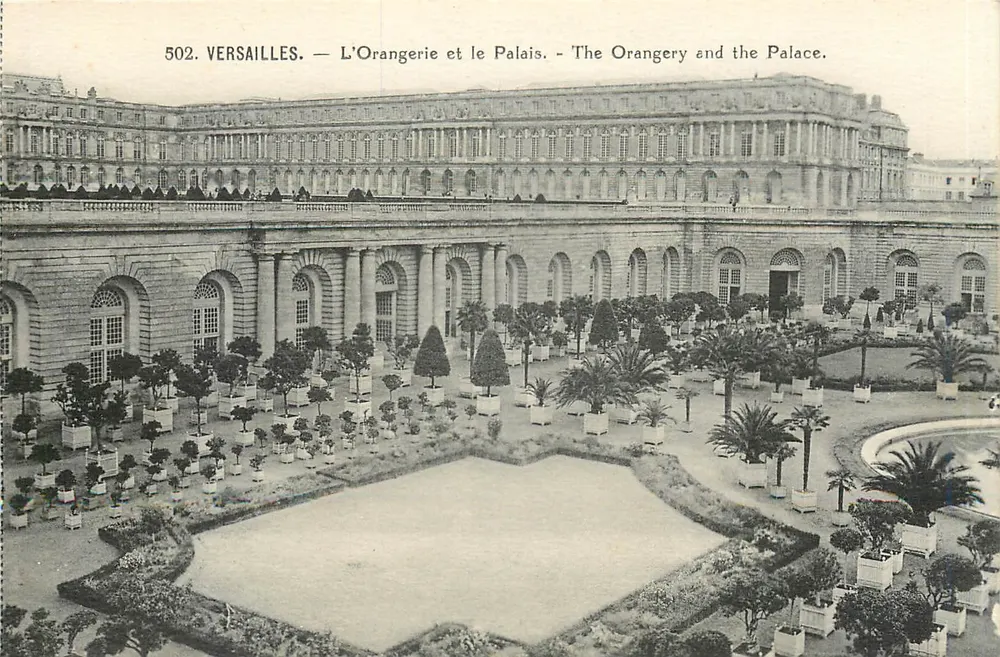 Versailles — Orangeria i Pałac — Wydawnictwo Art Colbert - Awers