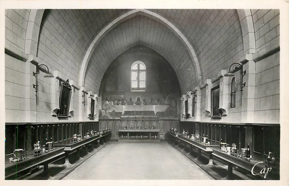 Abbaye de Notre-Dame de Lérins — Refektorium der Mönche — Cap - Vorderseite