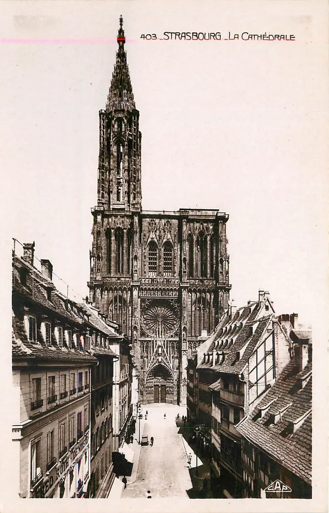 Strasbourg — A Catedral — Edição da Plataforma da Catedral - Frente