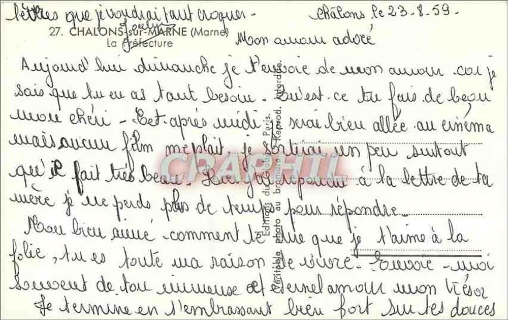 A Prefeitura de Châlons-sur-Marne — vista arquitetônica — editor Graphitha - Verso