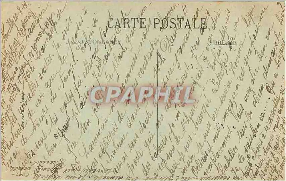 Parigi — Piazza e la Chiesa della Trinità — LL. — 701 - Verso