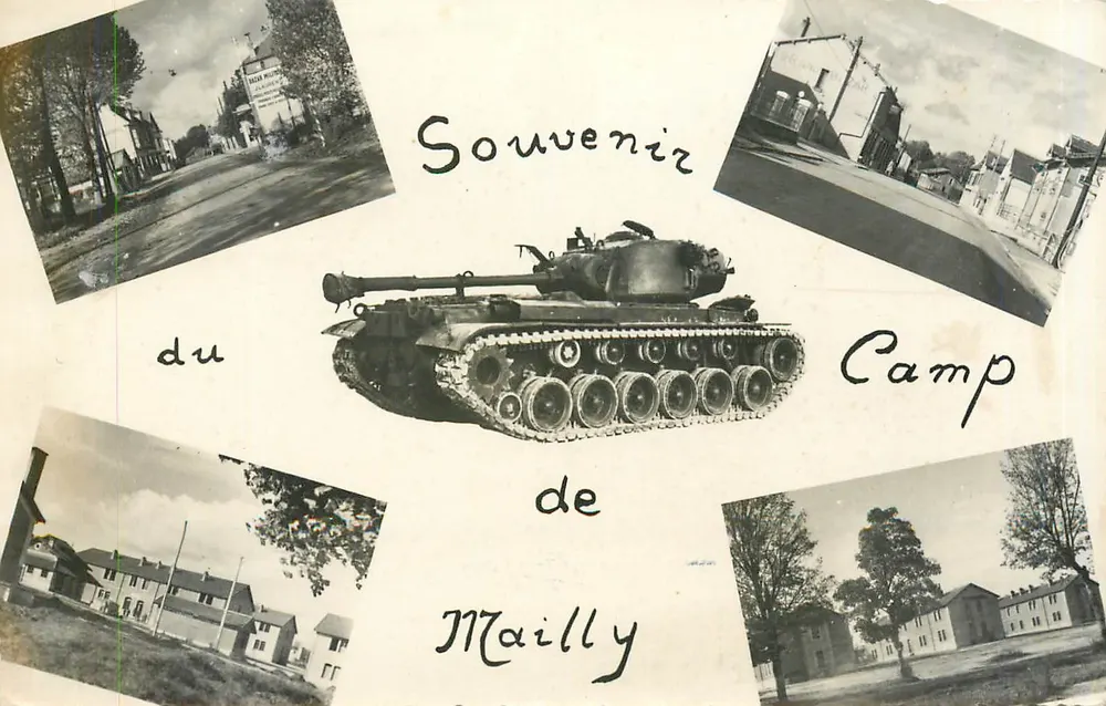 Campo de Mailly — Lembrete do campo — Fot. do Campo de Mailly - Frente