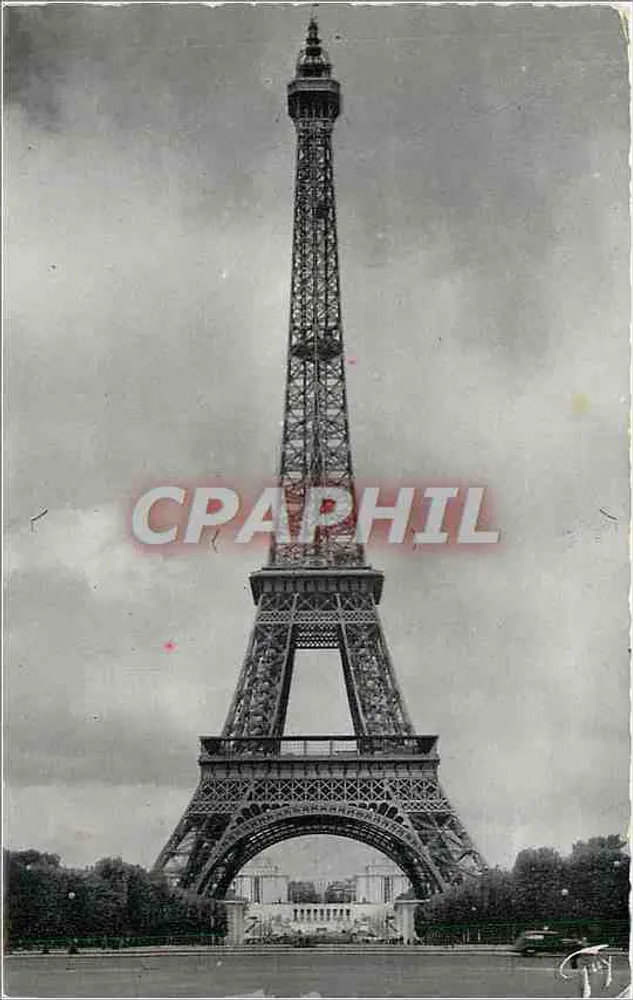De Eiffeltoren — Parijs — Edities van de Kunst Sainte-Croix-de-Beynemerie, nr. 202 - Voorkant