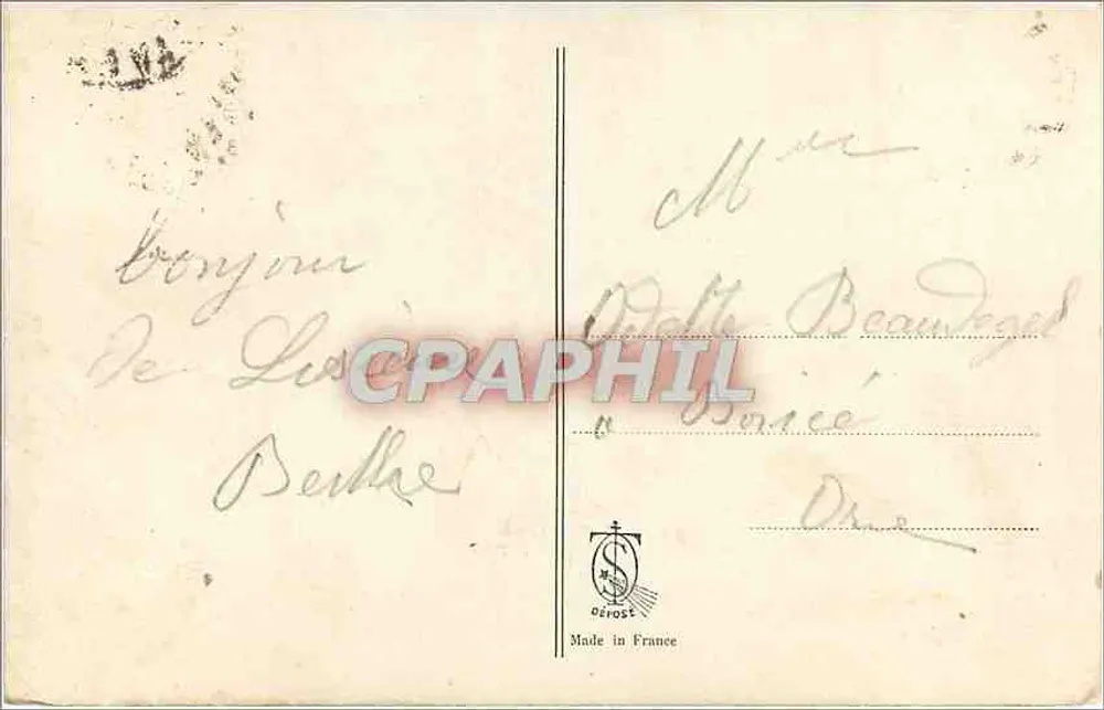 Kapelle und Jagdgebiet der hl. Thérèse des Kindes Jesu — Carmel von Lisieux — Verleger nicht sichtbar - Rückseite