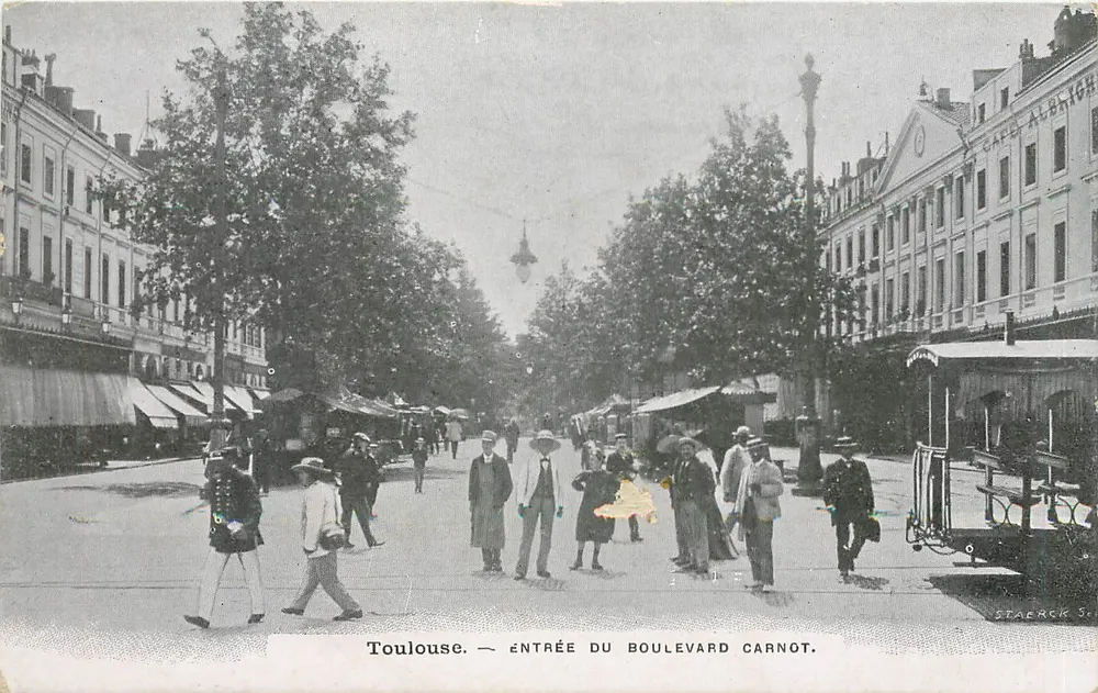 Toulouse — Entrance to Boulevard Carnot — Staerck & Cie - Front