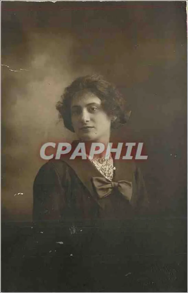 Retrato de uma mulher — época 1900-1920 — editora desconhecida - Frente