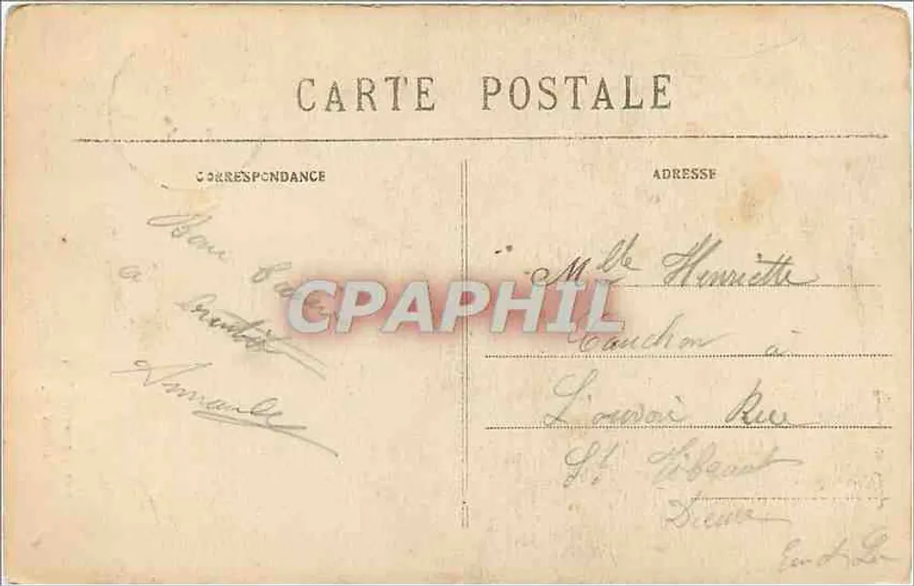 Avallon — A Igreja de São Lazaro — Pothain editor, Avallon - Verso