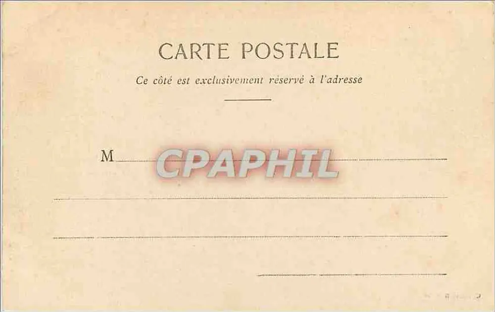 St-Malo - Wellen, die gegen die Mauern schlagen — Cote d'Émeraude, n°54 - Rückseite