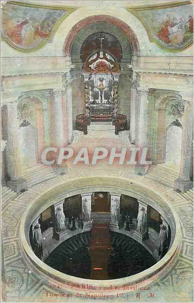 नेपोलियन प्रथम का समाधि — लेस इन्वैलिड्स — R.M. संख्या 604 - आगे