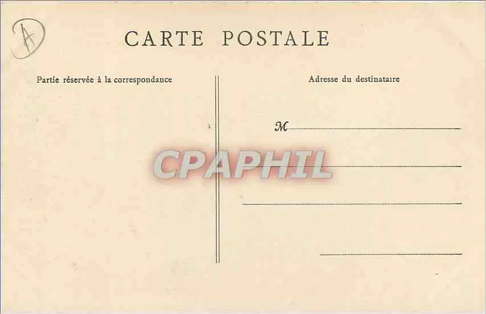 Paris — Lac et Rocher des Buttes-Chaumont — B.F. Paris, n°137 - Verso