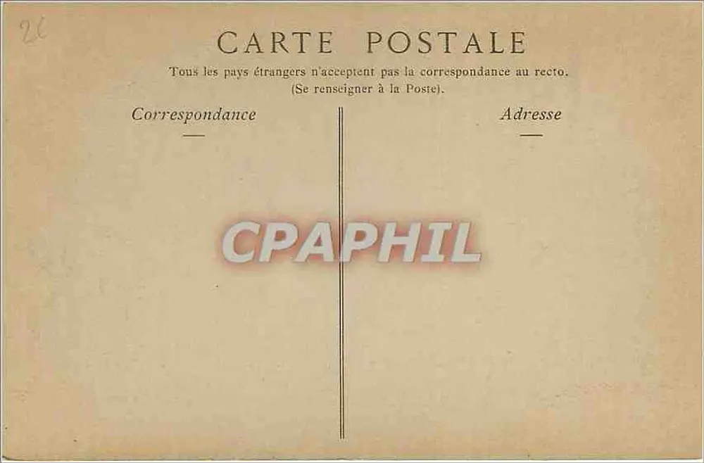 Vichy — Le Casino, Salle du Théâtre — Collections ND. Phot. n°63 - Verso