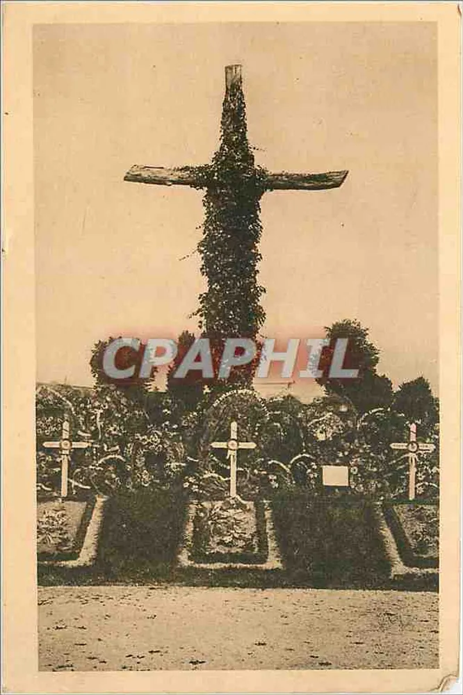 Cemitério do Faubourg-Pavé — Verdun — Héliogravure do Ossuário de Douaumont - Frente
