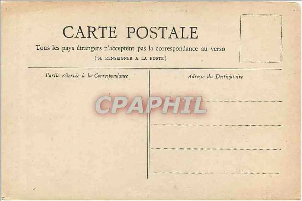 Monumento de Gambetta — Paris — Coleção Petit Journal — n° VTE - Verso
