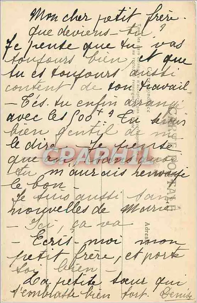 Lille - A Igreja de São Maurício — Abside — E. C. - Verso
