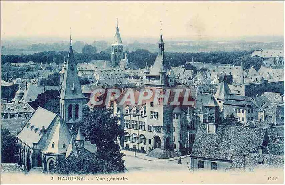 Haguenau — Vista geral — CAP - Frente
