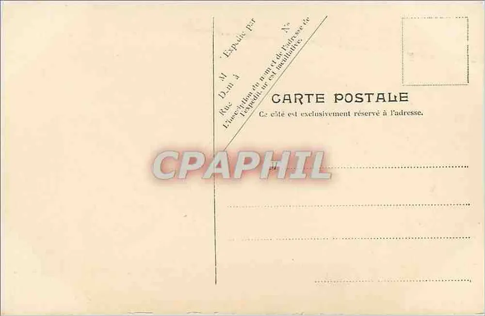 Monte Santo Michel — A Cripta dos Grandes Pilares, Século XV — V.P. Paris No. 1 - Verso
