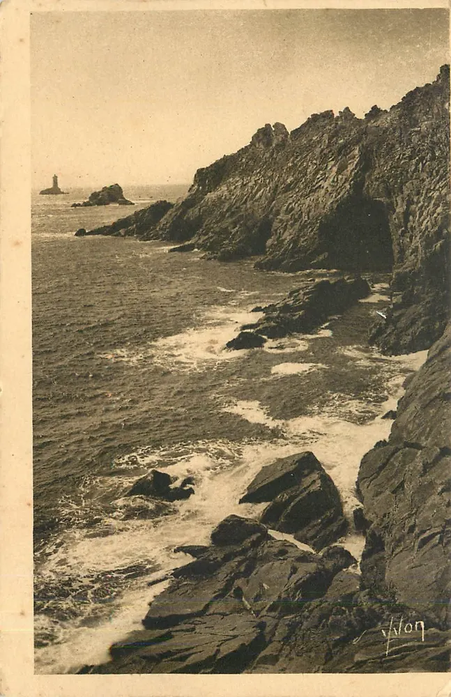 Ponta do Raz — Costa Selvagem — Les Éditions d'Art YVON, Paris - Frente