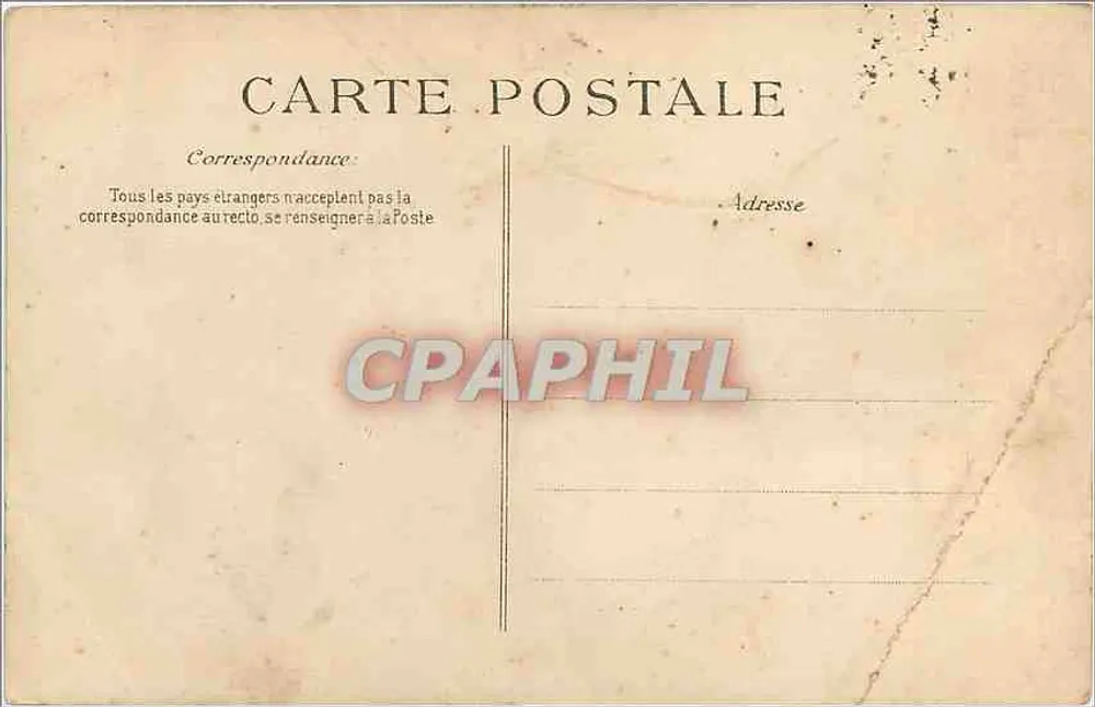 Rennes — No Thabor, Monument de Vaneau e Papu — A Bretanha - Verso