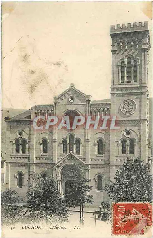 Luchon — A Igreja — LL. - Frente
