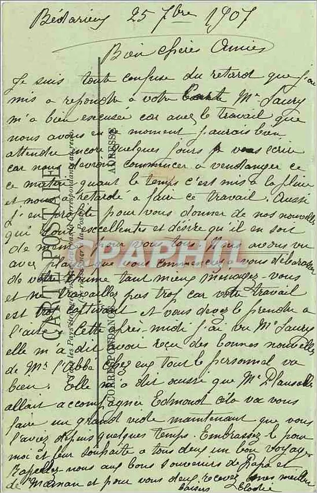 Luchon — A Igreja — LL. - Verso