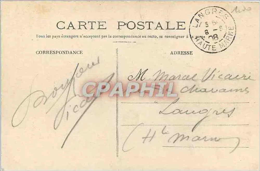 Gérardmer — O Lago de Longemer — Cl. e Ed. A. Largeron, Bij. - Verso