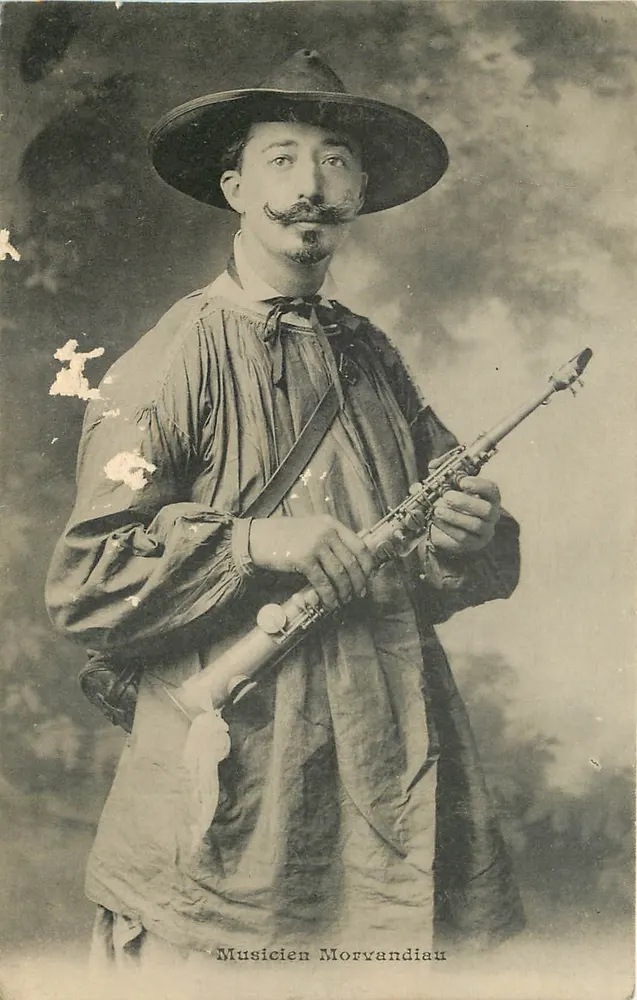 Músico Morvandiau — Editor D. Debeaute de Morvan - Frente