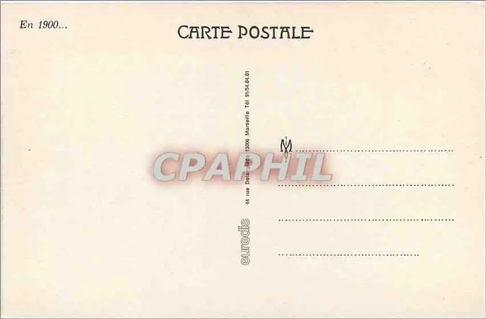 Dijon - Place do 30 de Outubro e Perspectiva do Boulevard Carnot — editor Dijon, n° djn 11 - Verso