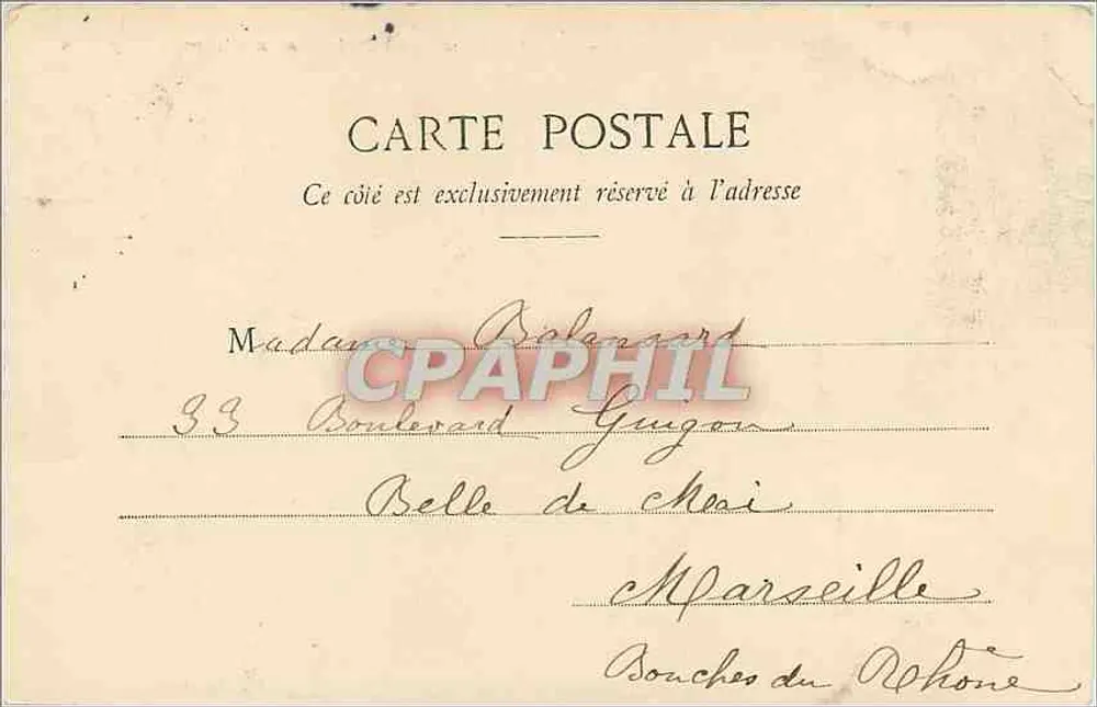 Parigi - Il Piccolo Palazzo ai Champs-Élysées — editore G. Laudel, n° 36 - Verso