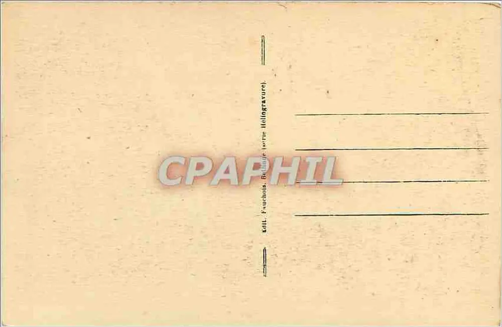 LILLE — Igreja de São Maurício — Bilhete postal antigo n°125 - Verso