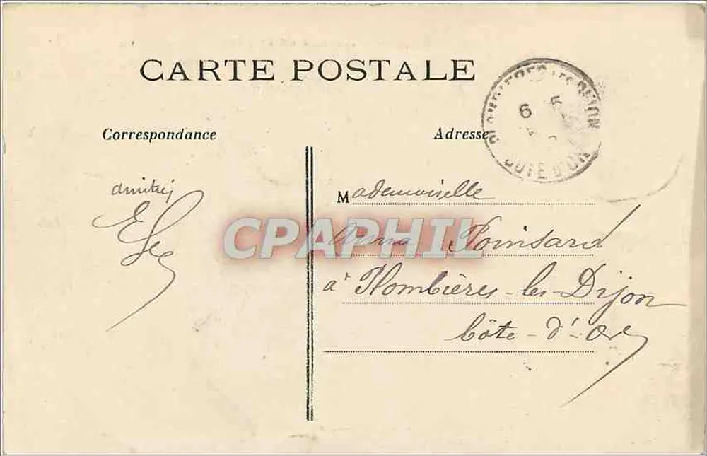 PARIS — A Avenida da Ópera — República Francesa - Verso
