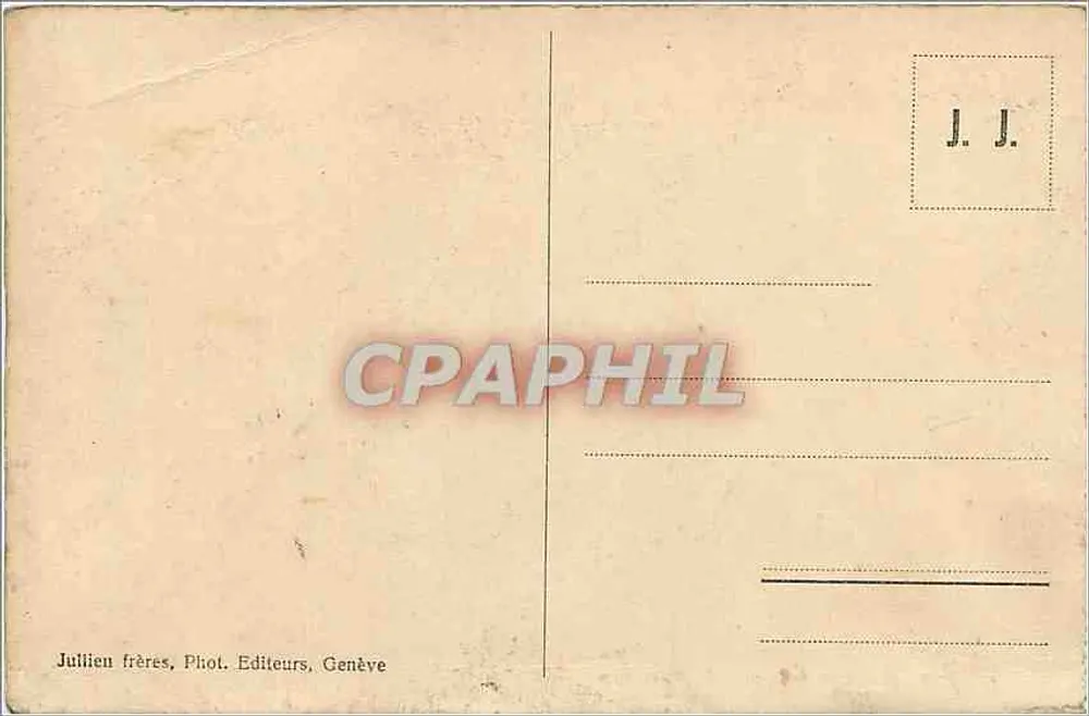 Międzynarodowa stacja Valorcine — widok panoramiczny z zasnieżonych gór — J. J. 7979 - Rewers