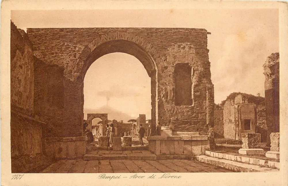 Pompéia — Arco di Néronè — L. & L. - Frente