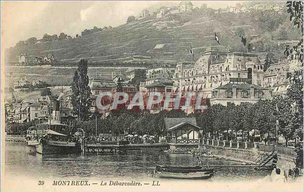 Montreux — O Desembarque — LL - Frente